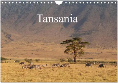 Produktbild von Tansania (Wandkalender 2025 DIN A4 quer), CALVENDO Monatskalender