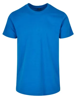 Image de Build Your Brand - T-shirt « Basic » à col rond pour homme LT5704 (XL) (bleu cobalt)