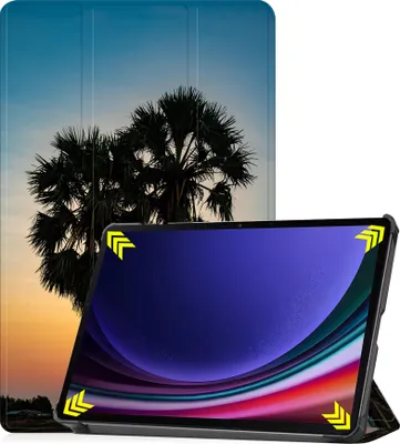 Produktbild von Smart Cover Hülle für Samsung Galaxy Tab S9 FE Plus+ X610/X616 2023 12.4 Zoll Zoll Schutzhülle Flip Case aufstellbare Tasche Bookstyle Design