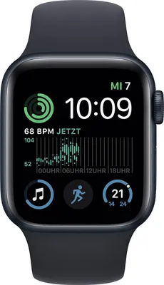 Produktbild von Apple Watch SE GPS 40mm Alu Midnight/Midnight Sport Band