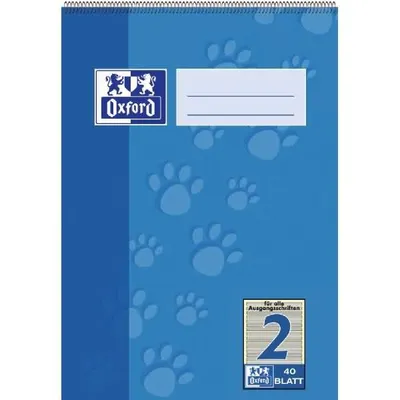 Produktbild von Oxford 100050379, Blau, A5, 90 g/m²