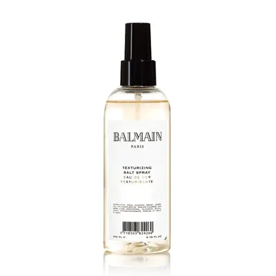 Produktbild von Balmain Texturizing Salt Spray, Haarspray, Alle Haare, 200 ml, Feuchtigkeitsspendend, Texturierung, Aqua, Alcohol Denat., Sorbitol, Polyacrylate-22, Sodium Chloride (Sea Salt), Silk Amino Acids,..., 1 Stück(e)