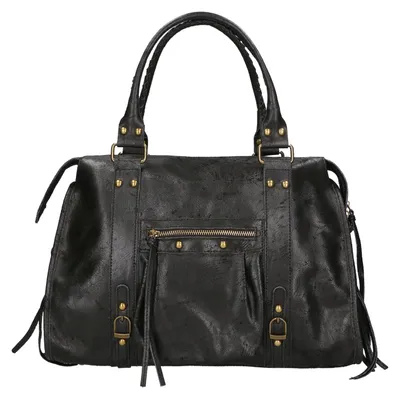Image de Sac bandoulière pour femmes, en daim imprimé, avec bandoulière réglable. Fabriqué en Italie