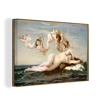 Obrázek produktu pro OneMillionCanvasses® Malba na plátně Nástěnná malba na plátně - Zrození Venuše - obraz, Alexandre Cabanel - 150x100cm