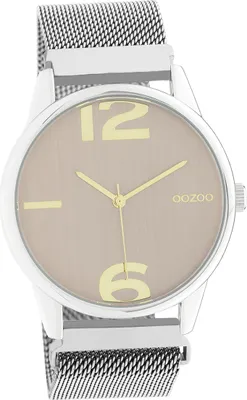 Image de Oozoo métal femme montre analogique à quartz bracelet argent Timepieces D2UOC10865