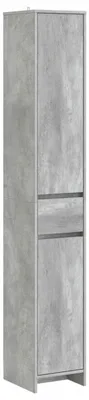 Immagine prodotto di vidaXL Mobile da bagno grigio cemento 30 x 33 x 190 cm in materiale composito