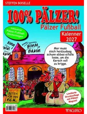 Zdjęcie produktu dla 100% PÄLZER! Pälzer Fußball Kalenner 2027