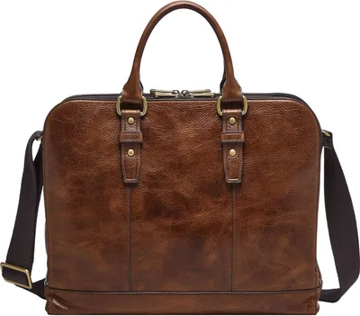 Produktbild von FOSSIL Businesstasche mit Laptopfach Dillon Pilot Bag Cognac braun
