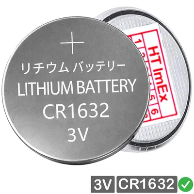 Produktbild von CR1632 Knopfzelle Batterien 3V für Fernbedienungen und medizinische Anwendungen