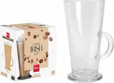 Zdjęcie produktu dla Zestaw Szklanek Do Kawy Latte 250 Ml, 2 Sztuki, Szkło