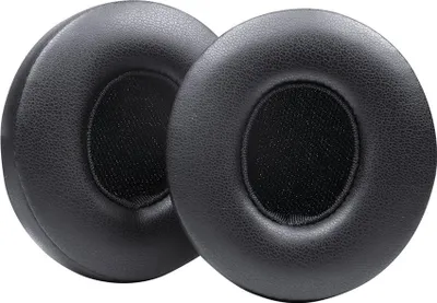 Obrázek produktu pro INF 2 ks Náhradní náušníky z proteinové kůže pro Beats Solo 2 a Solo 3 Černá