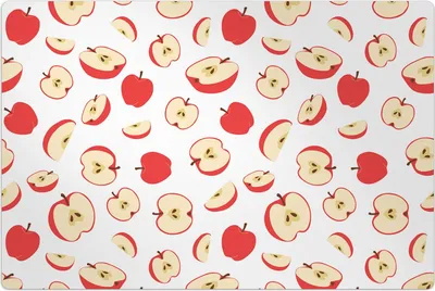 Produktbild von Küchenmatte 140x210 cm Vinylmatte Bodenmatte Dekoration - Apfel Früchte