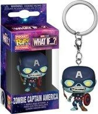 Zdjęcie produktu dla What If …? - Zombie Captain America  - Brelok Funko Pocket POP! Keychain