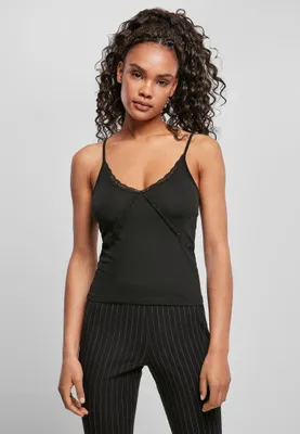 Obrázok produktu pre Urban Classics Dámske tielko LACES 90s schwarz - L