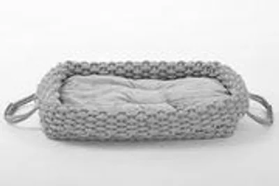 Produktbild von animal-design Hundebett KNIT Hundekorb Hundekissen robust klein groß