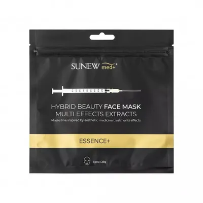 Zdjęcie produktu dla SunewMed+ Essence+ Hybrid Beauty Face Mask Hybrydowa maska z peptydami i śluzem ślimaka, 28g