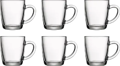 Zdjęcie produktu dla Pasabahce 55531 Szklanka do herbaty z uchwytem Basic 340ml (zestaw 2 sztuk)