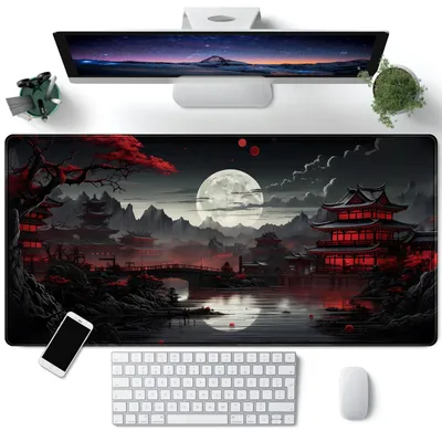 Obrázek produktu pro Podložka pod myš XXL - Herní - 900 x 400 mm - Elastan - Protiskluzová