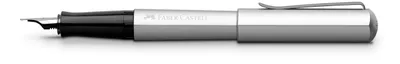 Produktbild von FABER-CASTELL Füllhalter Hexo silber Federbreite: B