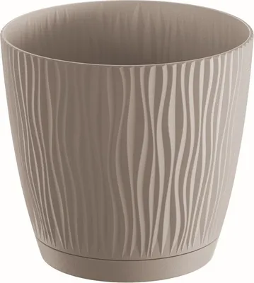 Produktbild von kvetináč 23,9cm SANDY P DSY240P-7529U mocca plastový PROSPERPLAST