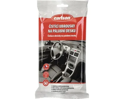 Obrázek produktu pro Čistící ubrousky Carlson na palubní desku