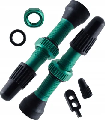 Produktbild von Trezado Celeste Tubeless Ventile - Celeste - 2 Stück mit Schlüssel