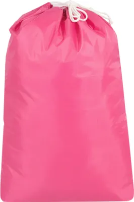 Produktbild von Wäschesack mit Kordelzug, 100 % Polyester, 52x75 cm, pink