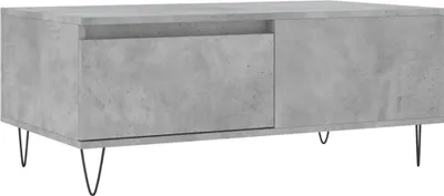 Obrázok produktu pre vidaXL Konferenčný stolík Concrete Grey 90x50x36,5 cm Drevo Materiál