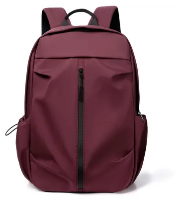 Immagine prodotto di Zaino da giorno impermeabile per laptop da 14 pollici, unisex, colore rosso
