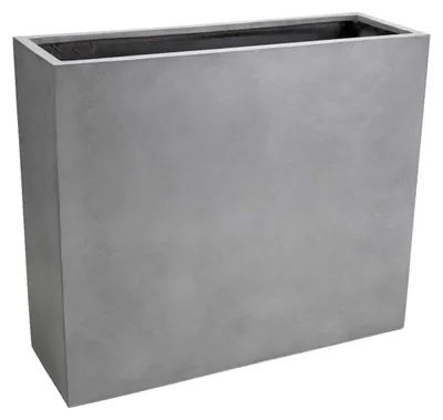 Produktbild von VIVANNO Raumteiler Fiberglas ELEMENTO Kasten, Betongrau Beton-Design - 88x30x75 cm
