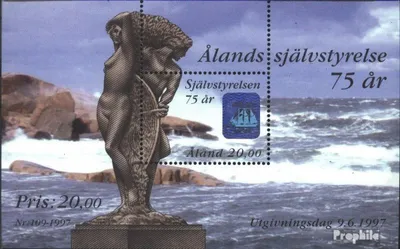 Produktbild von Briefmarken Finnland - Aland 1997 Mi Block3 (kompl.Ausg.) mit Hologrammfolie postfrisch Selbstverwaltung
