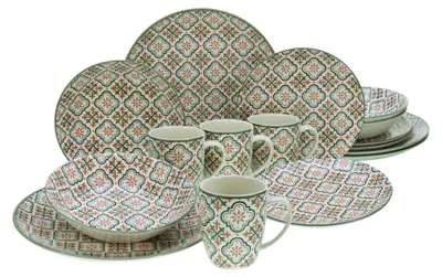 Produktbild von CreaTable, 17852, Rumi Bunt, Kombiservice 16-tlg, Steingut