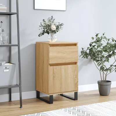Produktbild von vidaXL Sideboard Sonoma-Eiche 40x35x70 cm Holzwerkstoff