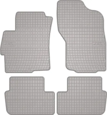 Produktbild von Gummi-Fußmatten für Mitsubishi Lancer VIII CY 2007-2016 – Limousine, Sportback, Set 4, Befestigung