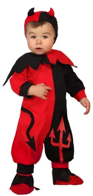 Produktbild von Atosa Dämonen Baby Kostüm Rot 6-12 Months Rot 6-12 Months