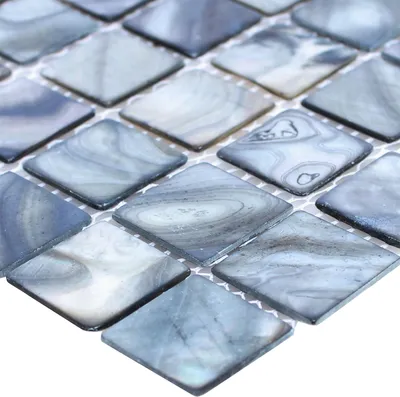 Produktbild von Mosaikfliesen Glas Perlmutt Effekt Shell