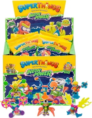 Obrázok produktu pre Superthings Sada figúrok NeonPower s príslušenstvom
