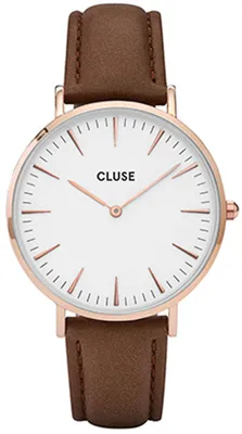 Produktbild von Cluse CL18010 La Bohème Rose Gold White Armbanduhr
