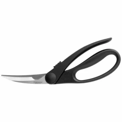 Obrázek produktu pro Fiskars 1023819, Drůbež, Černá, Nerezová ocel, Nerezová ocel, Plast, 55 HRC, 230 mm