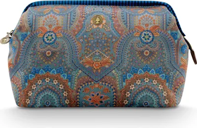 Produktbild von Pip Studio Cooper Cosmetic Purse Extra Large Jabali Farbe Blue 30x13.8x20.7cm