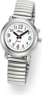 Produktbild von Atlanta  Sprechende Armbanduhr, Quartz, Metallband; 8915-19