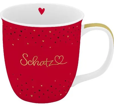 Produktbild von Tasse klein mit Motiv "Schatz"