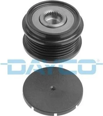 Produktbild von DAYCO Generatorfreilauf Riemenscheibe Lichtmaschine für VW Golf VII Schrägheck (5G1, BQ1, BE1, BE2)