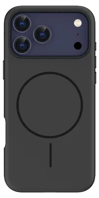 Productafbeelding van imoshion Color Backcover met Thin MagSafe Ring voor de Apple iPhone 17 Pro - Zwart