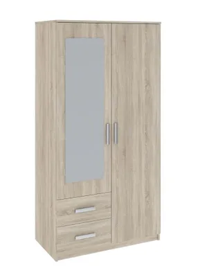 Produktbild von Spiegelschrank 100 cm SPYKE - Sonoma-Eiche