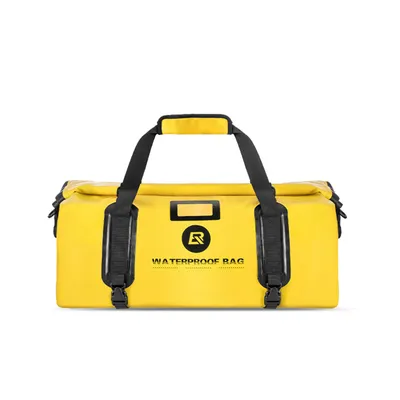 Produktbild von ROCKBROS Motorradtasche Gepäckträgertasche Wasserdicht   Hecktasche Wasserdicht Motorrad Satteltasche mit Schultergurt ca. 20L Gelb