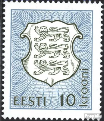 Produktbild von Briefmarken Estland 1993 Mi 206 (kompl.Ausg.) postfrisch Staatswappen