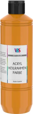 Produktbild von VBS Acryl-Keilrahmenfarbe, 500ml Kadmiumorange-Dunkel
