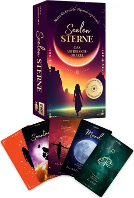 Produktbild von Orakel-Kartenset: Seelensterne - Das Astrologie-Orakel