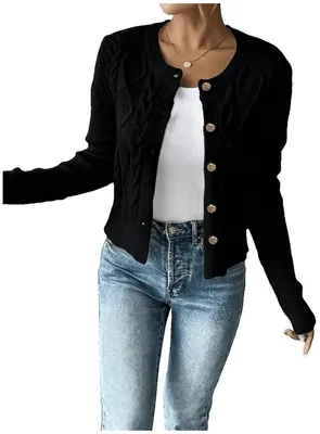 Productafbeelding van Currero Cardigan Dames Zwart XS